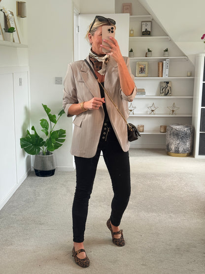 Melly & Co Black 4 Button Black Jeans