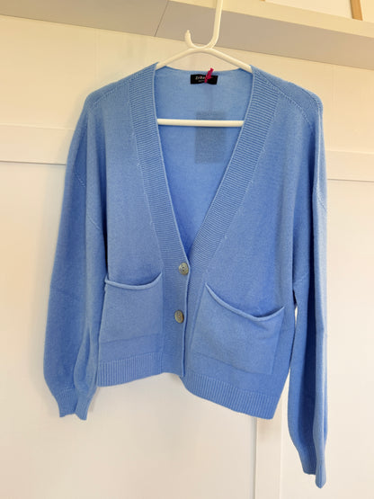 Cream 2 Button Cardigan