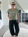 Khaki Lips T Shirt