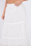 Broderie Anglaise Cotton Skirt