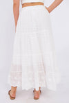 Broderie Anglaise Cotton Skirt
