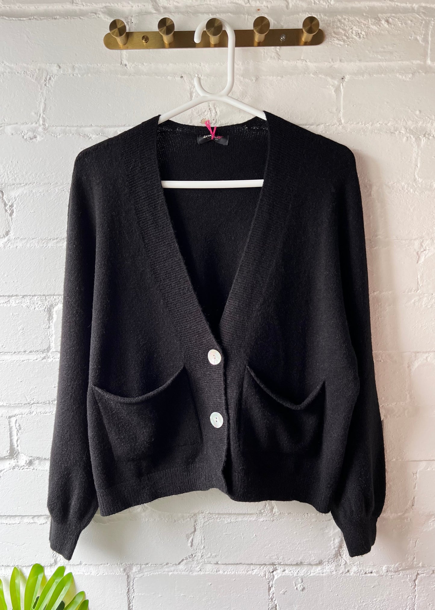 Navy 2 Button Cardigan