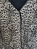 Leopard Quilted Jacket - Tan | Grey