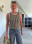 Carry Stone/Navy Tank Top