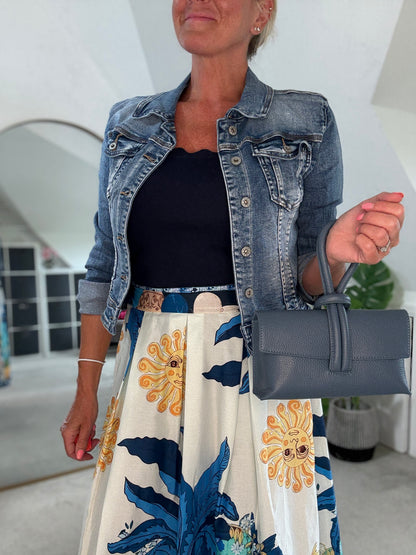 Melly & Co Angel Wing Denim Jacket