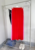 Red/Pink Stripe Wide Leg Trousers