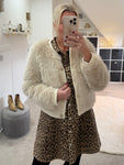 Vada Faux Fur Bomber Jacket