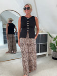 Black Waistcoat with Gold Buttons