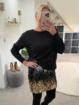 Ria Ombre Sequin Skirt