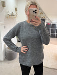 Sequin Bow Back Jumper