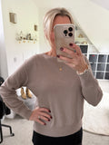 Mocha Glitter Jumper