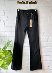 Black Melly & Co Bootleg Flared Jeans