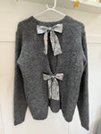 Sequin Bow Back Jumper