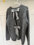 Sequin Bow Back Jumper