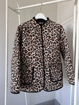 Leopard Quilted Pocket Jacket