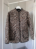 Leopard Quilted Pocket Jacket