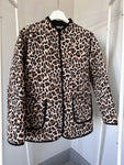 Leopard Quilted Pocket Jacket