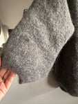 Charcoal Grey 3/4 Sleeve Soft Jumper