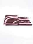 Burgundy/Pink Geo Scarf