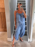 Denim Blue Hareem Jumpsuit