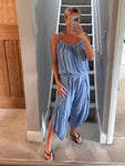 Denim Blue Hareem Jumpsuit