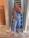 Denim Blue Hareem Jumpsuit