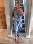 Denim Blue Hareem Jumpsuit