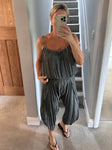 Grey Hareem Jumpsuit