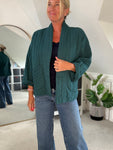 Mocha Qulited Two Pocket Jacket