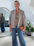 Mocha Qulited Two Pocket Jacket