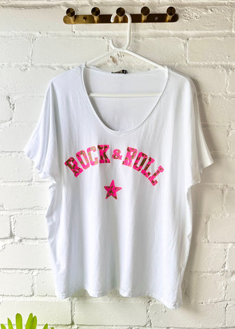 White Rock & Roll T Shirt