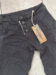 Melly & Co Grey 4 Button Jeans