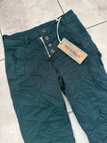 Melly & Co Forest Green 4 Button Jeans