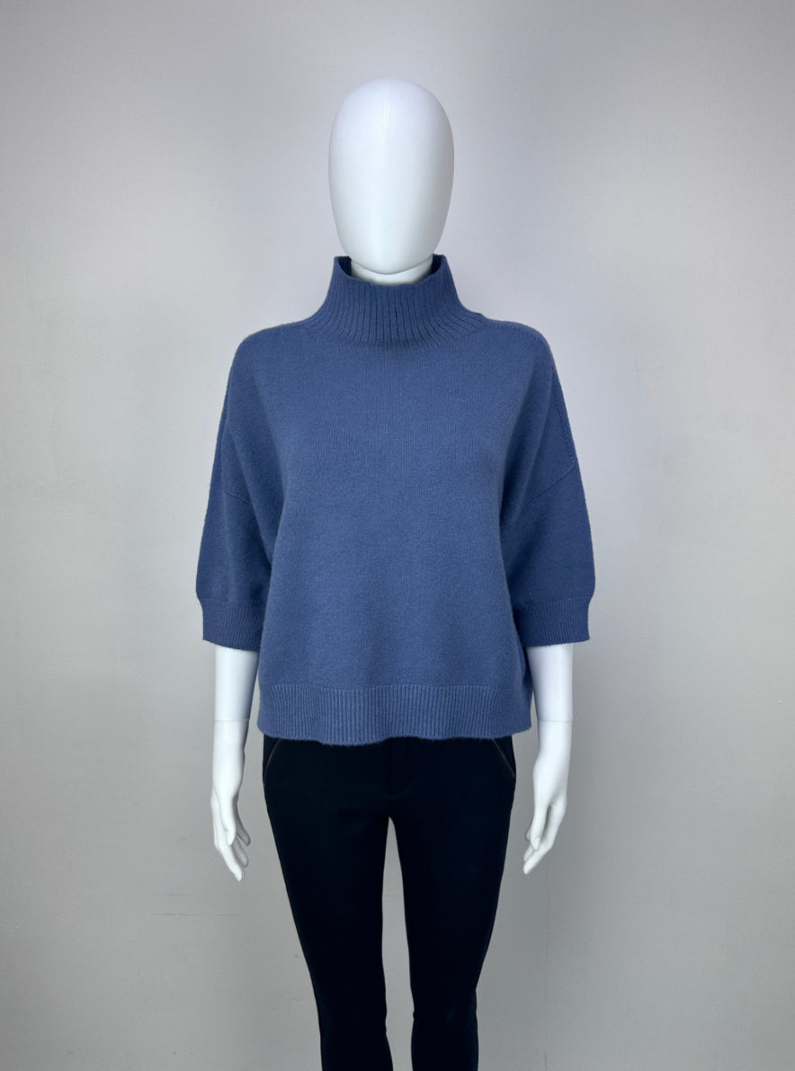 Shadow Turtleneck 3/4 Sleeve Jumper