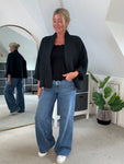Mocha Qulited Two Pocket Jacket