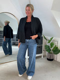 Mocha Qulited Two Pocket Jacket