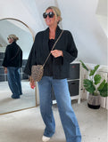 Mocha Qulited Two Pocket Jacket