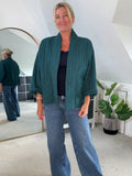 Mocha Qulited Two Pocket Jacket