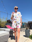 Zodiac Print Shorts Co Ord