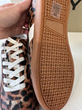 Amber Leopard Lace Up Trainers