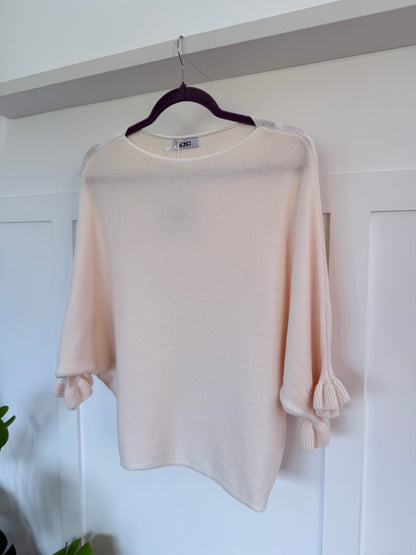 Frill Sleeve Batwing Jumper | Lots of colours