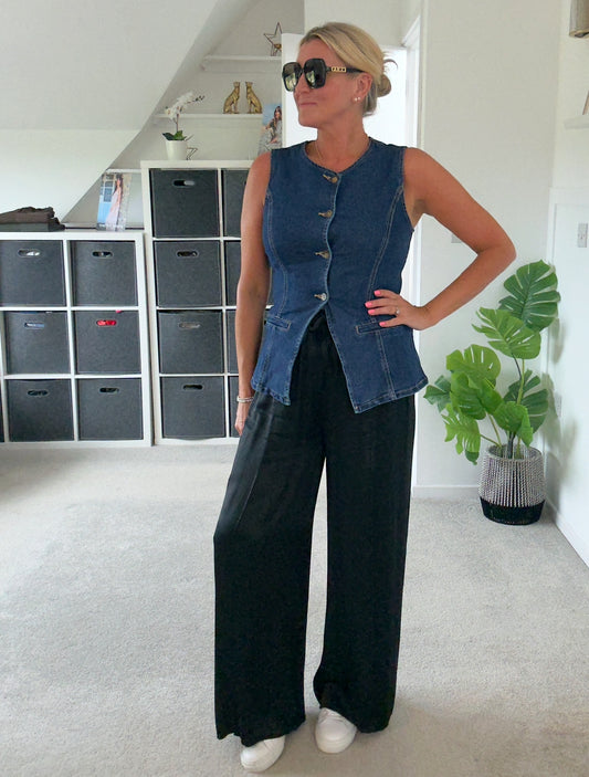 Denim Waistcoat