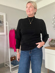 Black Bishop Sleeve Jumper