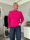 Hot Pink Bishop Sleeve Jumper