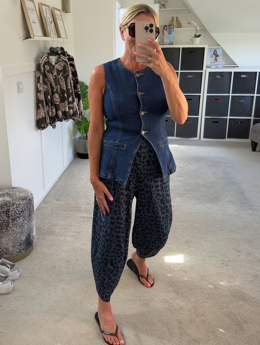 Denim Waistcoat