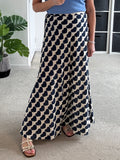 Navy Hearts Sade Skirt