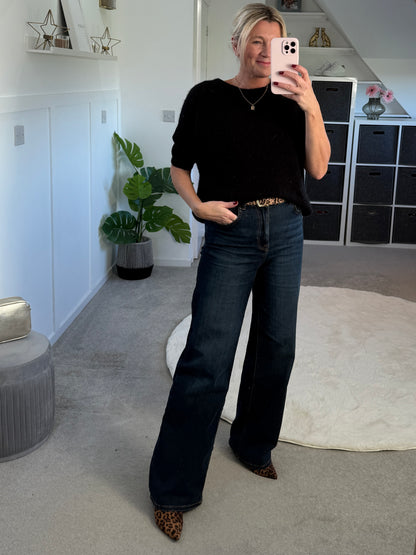 Fluffy S/S Jumper | 3 Colours