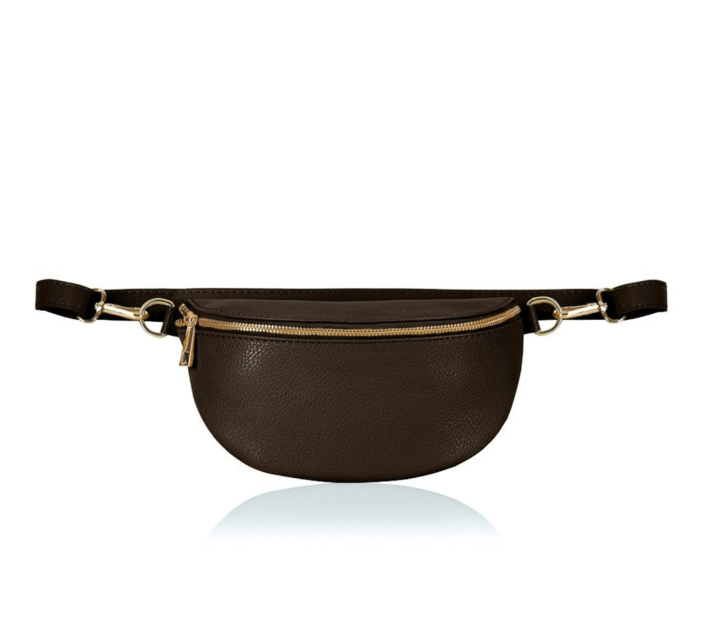 Brown Leather Bum Bag