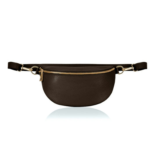 Brown Leather Bum Bag