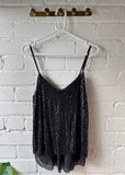 Sequin Cami Top (Black, Silver, Teal, Rose Gold)